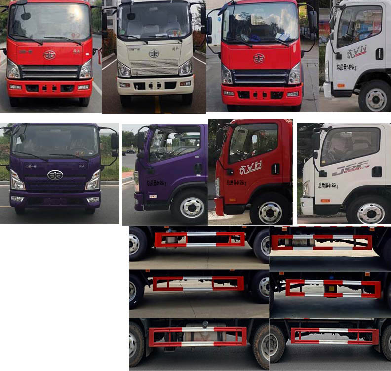 解放虎VN 4米1易燃氣體廂式運輸車