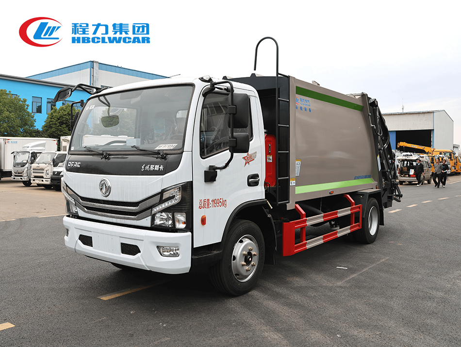 東風(fēng)多利卡D7 9方壓縮垃圾車