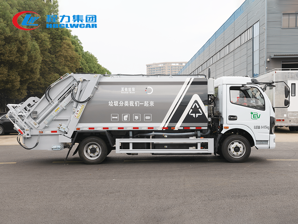 楚風H3純電6方壓縮式垃圾車
