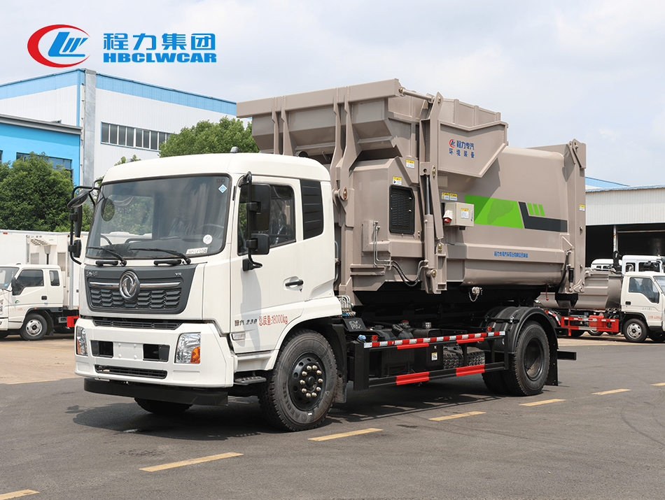 東風天錦14方勾臂垃圾車